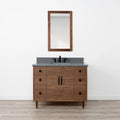 
                  
                    Austin Stainless SLIM 42" American Black Walnut Bathroom Vanity Teodor Bathroom Vanity Canada
                  
                