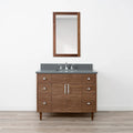 
                  
                    Austin Stainless SLIM 42" American Black Walnut Bathroom Vanity Teodor Bathroom Vanity Canada
                  
                