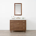 
                  
                    Austin Stainless SLIM 42" American Black Walnut Bathroom Vanity Teodor Bathroom Vanity Canada
                  
                