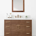 
                  
                    Austin Stainless SLIM 42" American Black Walnut Bathroom Vanity Teodor Bathroom Vanity Canada
                  
                
