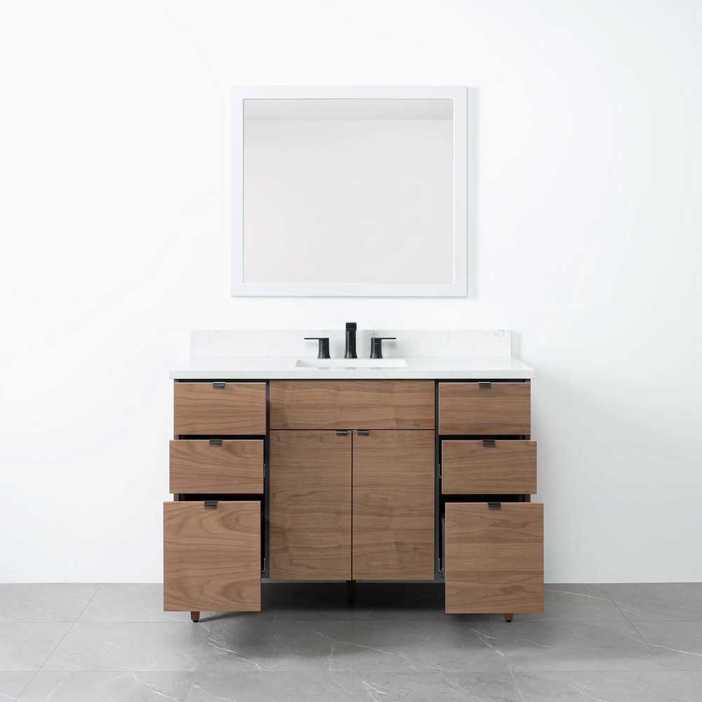 
                  
                    Austin 48", Teodor® Modern American Black Walnut Vanity Teodor
                  
                