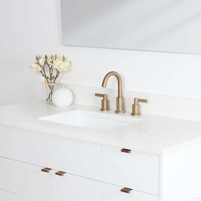 Austin 48" Gloss White Bathroom Vanity
