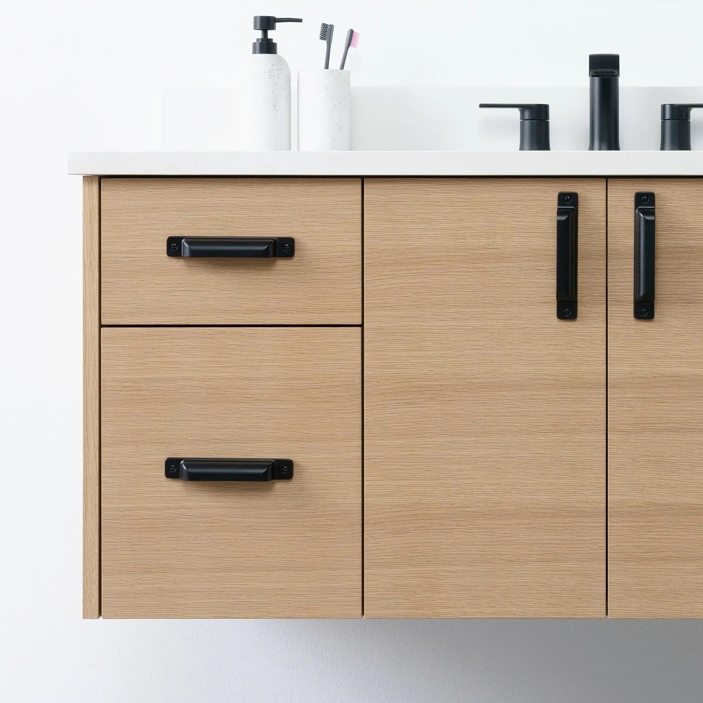 
                  
                    Austin 48", Teodor® Wall Mount Natural White Oak Vanity Teodor Bathroom VanityCanada
                  
                