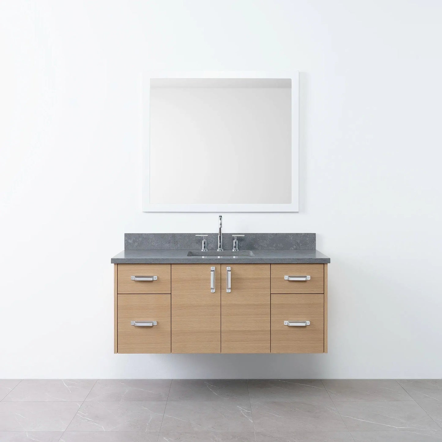 
                  
                    Austin 48", Teodor® Wall Mount Natural White Oak Vanity Teodor Bathroom VanityCanada
                  
                