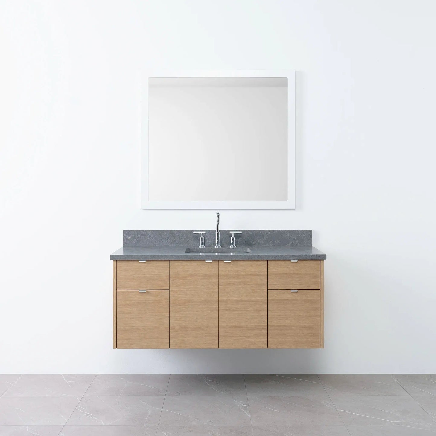 
                  
                    Austin 48", Teodor® Wall Mount Natural White Oak Vanity Teodor Bathroom VanityCanada
                  
                