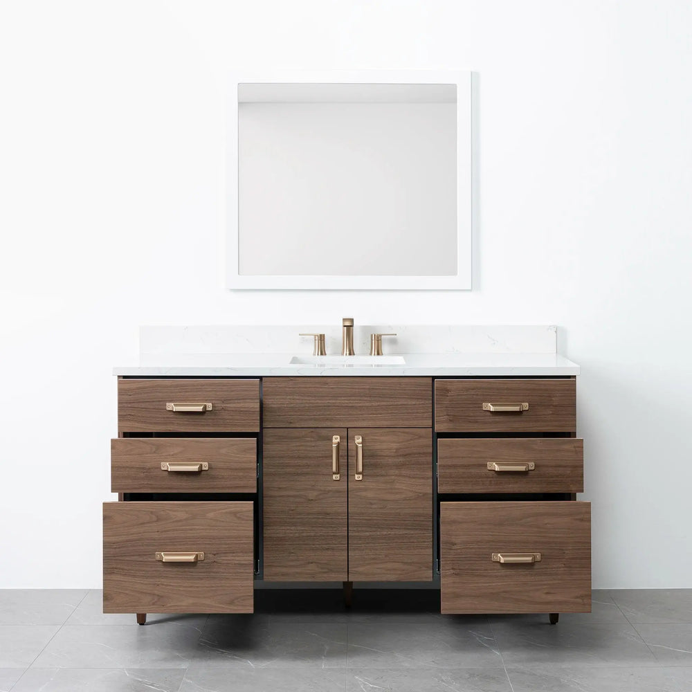 
                  
                    Austin 60", Teodor® Modern American Black Walnut Vanity Teodor
                  
                