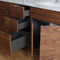 
                  
                    Austin 60" American Black Walnut Bathroom Vanity, Double Sink
                  
                