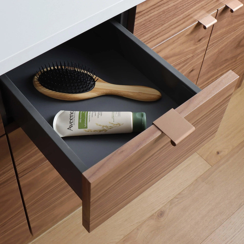 
                  
                    Austin 60" American Black Walnut Bathroom Vanity, Double Sink
                  
                