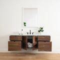 
                  
                    Austin 60" Wall Mount American Black Walnut Bathroom Vanity
                  
                