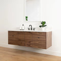 
                  
                    Austin 60" Wall Mount American Black Walnut Bathroom Vanity
                  
                