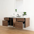 
                  
                    Austin 60" Wall Mount American Black Walnut Bathroom Vanity
                  
                