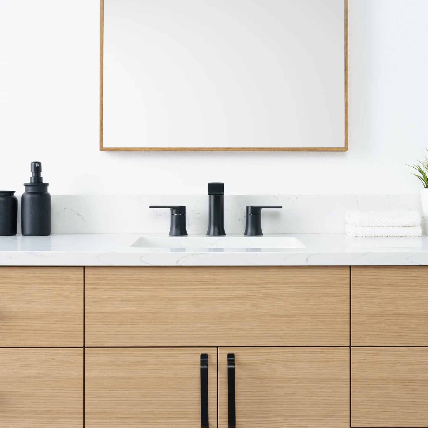 
                  
                    Austin 60" Natural White Oak Bathroom Vanity - Teodor Vanities
                  
                