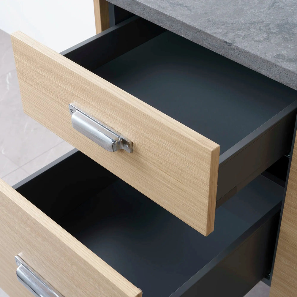 
                  
                    Austin 60", Teodor® Wall Mount Natural White Oak Vanity Teodor Bathroom VanityCanada
                  
                
