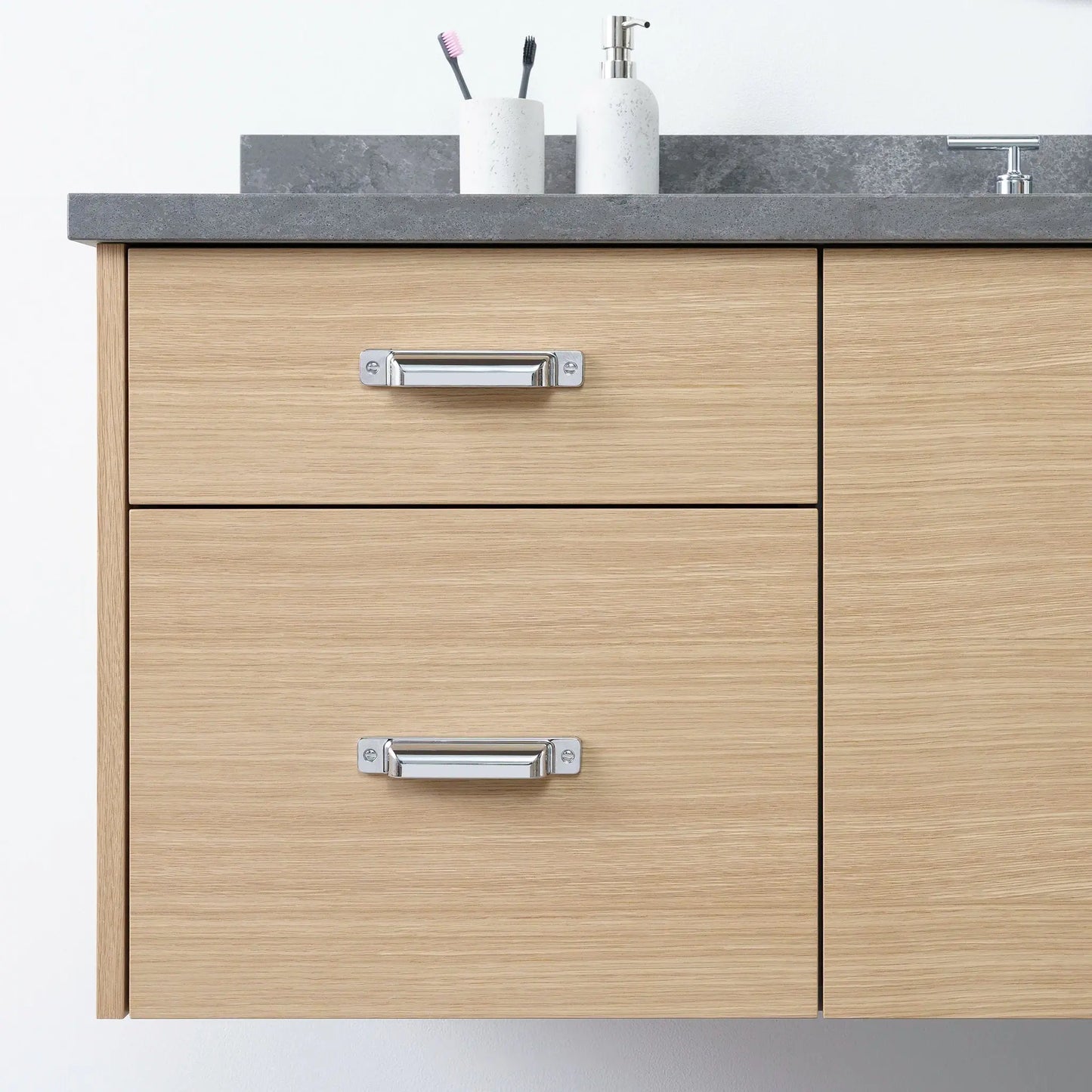 
                  
                    Austin 60", Teodor® Wall Mount Natural White Oak Vanity Teodor Bathroom VanityCanada
                  
                