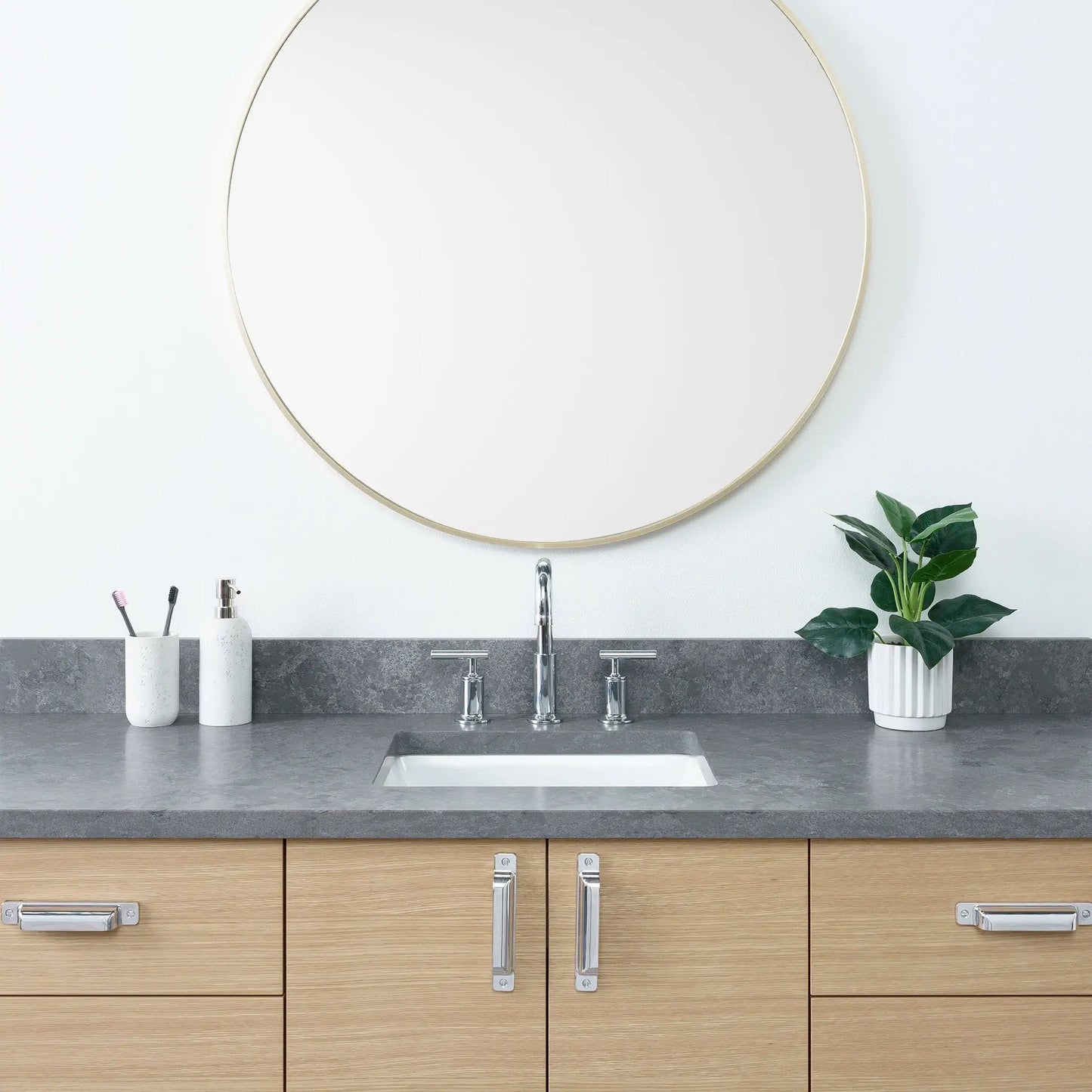 
                  
                    Austin 60", Teodor® Wall Mount Natural White Oak Vanity Teodor Bathroom VanityCanada
                  
                
