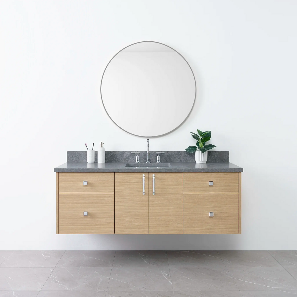 
                  
                    Austin 60", Teodor® Wall Mount Natural White Oak Vanity Teodor Bathroom VanityCanada
                  
                