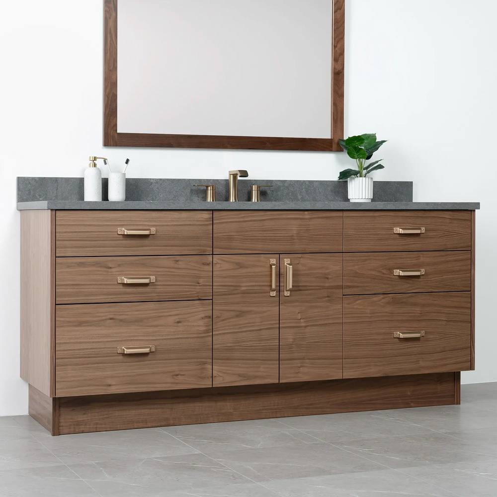 
                  
                    Austin 72", Teodor® Modern American Black Walnut Vanity Teodor Bathroom VanityCanada
                  
                
