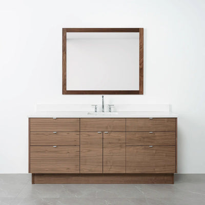 Austin 72", Teodor® Modern American Black Walnut Vanity Teodor Bathroom VanityCanada