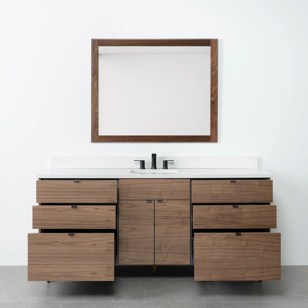 
                  
                    Austin 72", Teodor® Modern American Black Walnut Vanity Teodor Bathroom VanityCanada
                  
                