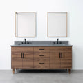 
                  
                    Austin 72", Teodor® Modern American Black Walnut Vanity, Double Sink Teodor
                  
                
