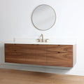
                  
                    Austin 72" Wall Mount American Black Walnut Bathroom Vanity
                  
                