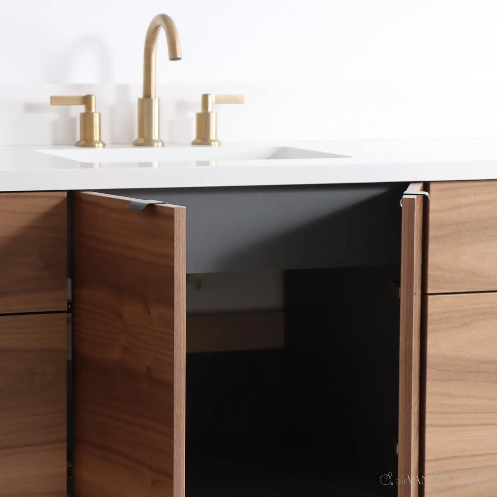 
                  
                    Austin 72" Wall Mount American Black Walnut Bathroom Vanity
                  
                