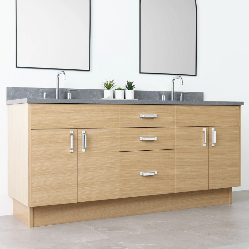Austin 72", Teodor® Natural White Oak Vanity, Double Sink Teodor Bathroom VanityCanada