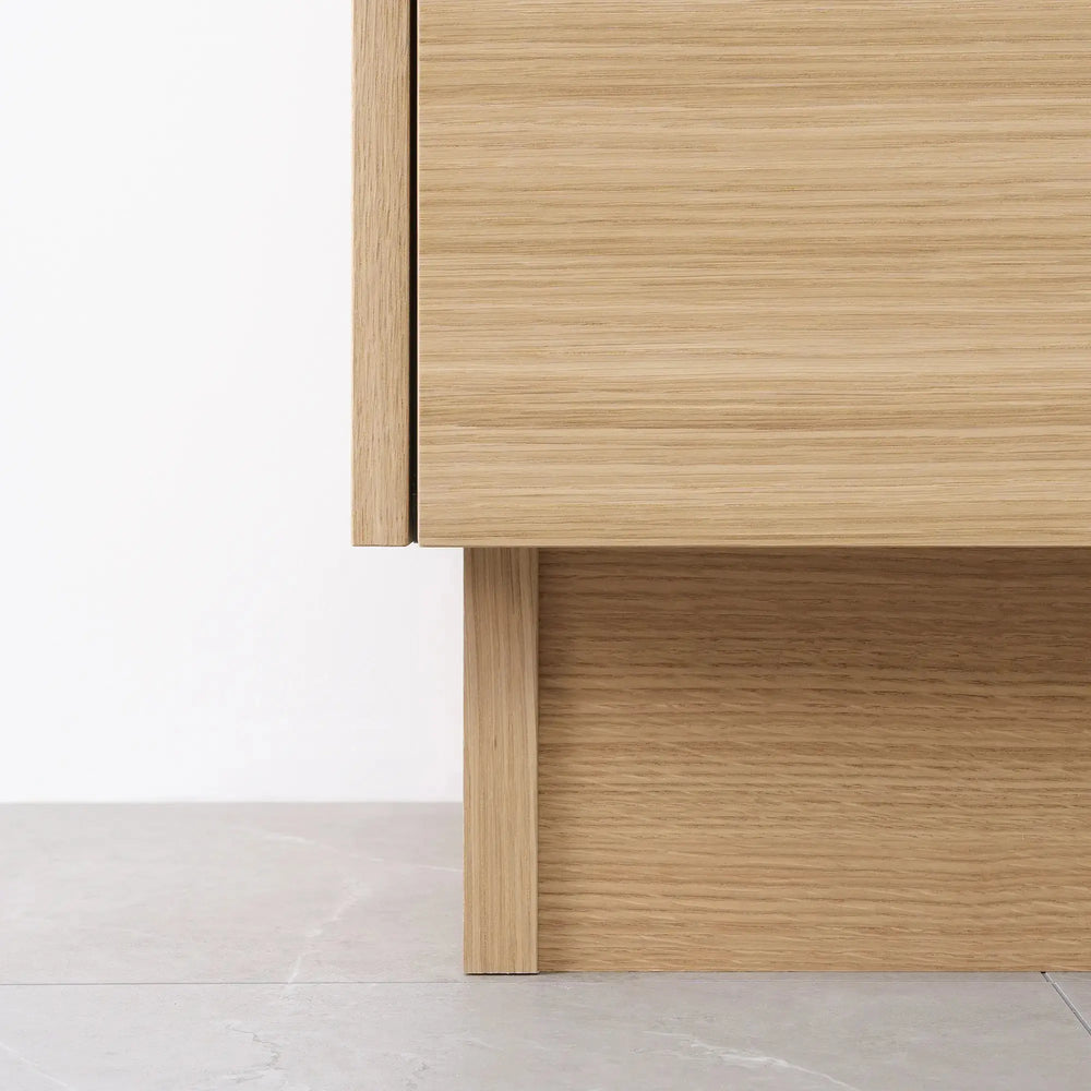 
                  
                    Austin 72" Natural White Oak Bathroom Vanity, Double Sink - Teodor Vanities
                  
                