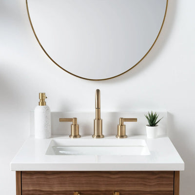 Austin SLIM, 24" Teodor® Modern Wall Mount American Black Walnut Vanity Teodor Bathroom VanityCanada