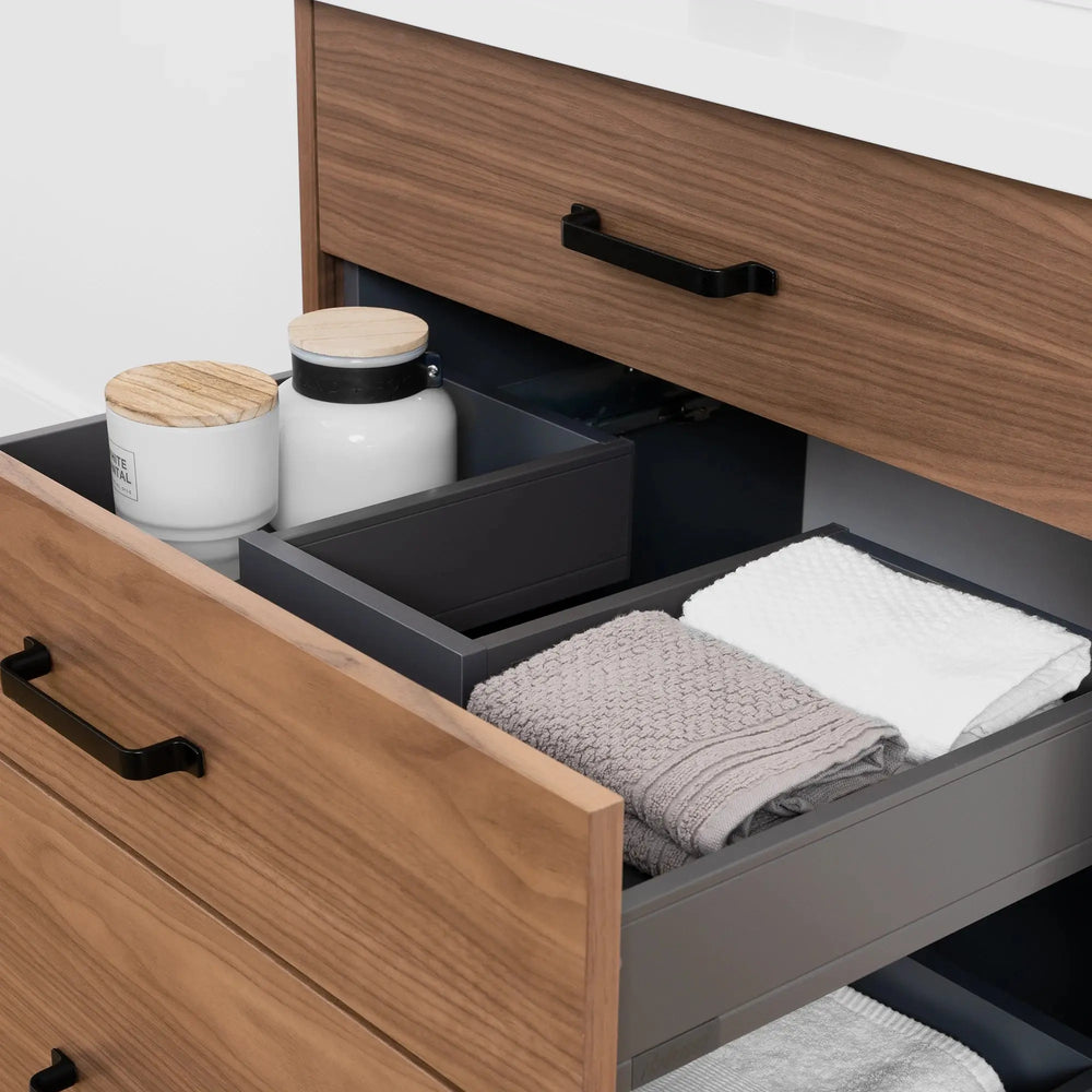 
                  
                    Austin SLIM, 30" Teodor® Modern American Black Walnut Vanity Teodor Bathroom VanityCanada
                  
                