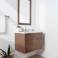 
                  
                    Austin SLIM, 30" Teodor® Modern Wall Mount American Black Walnut Vanity Teodor Bathroom VanityCanada
                  
                