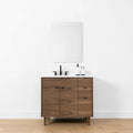 
                  
                    Austin SLIM, 36" Teodor® Modern American Black Walnut Vanity, Left Sink Teodor Bathroom VanityCanada
                  
                