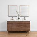 
                  
                    Austin SLIM, 60" Teodor® Modern American Black Walnut Vanity, Double Sink Teodor Bathroom VanityCanada
                  
                