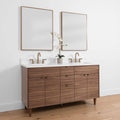 
                  
                    Austin SLIM, 60" Teodor® Modern American Black Walnut Vanity, Double Sink Teodor Bathroom VanityCanada
                  
                