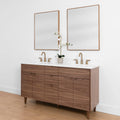 
                  
                    Austin SLIM, 60" Teodor® Modern American Black Walnut Vanity, Double Sink Teodor Bathroom VanityCanada
                  
                