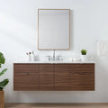 
                  
                    Austin SLIM, 60" Teodor® Modern Wall Mount American Black Walnut Vanity Teodor Bathroom VanityCanada
                  
                