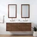 
                  
                    Austin SLIM, 60" Teodor® Modern Wall Mount American Black Walnut Vanity, Double Sink Teodor Bathroom VanityCanada
                  
                