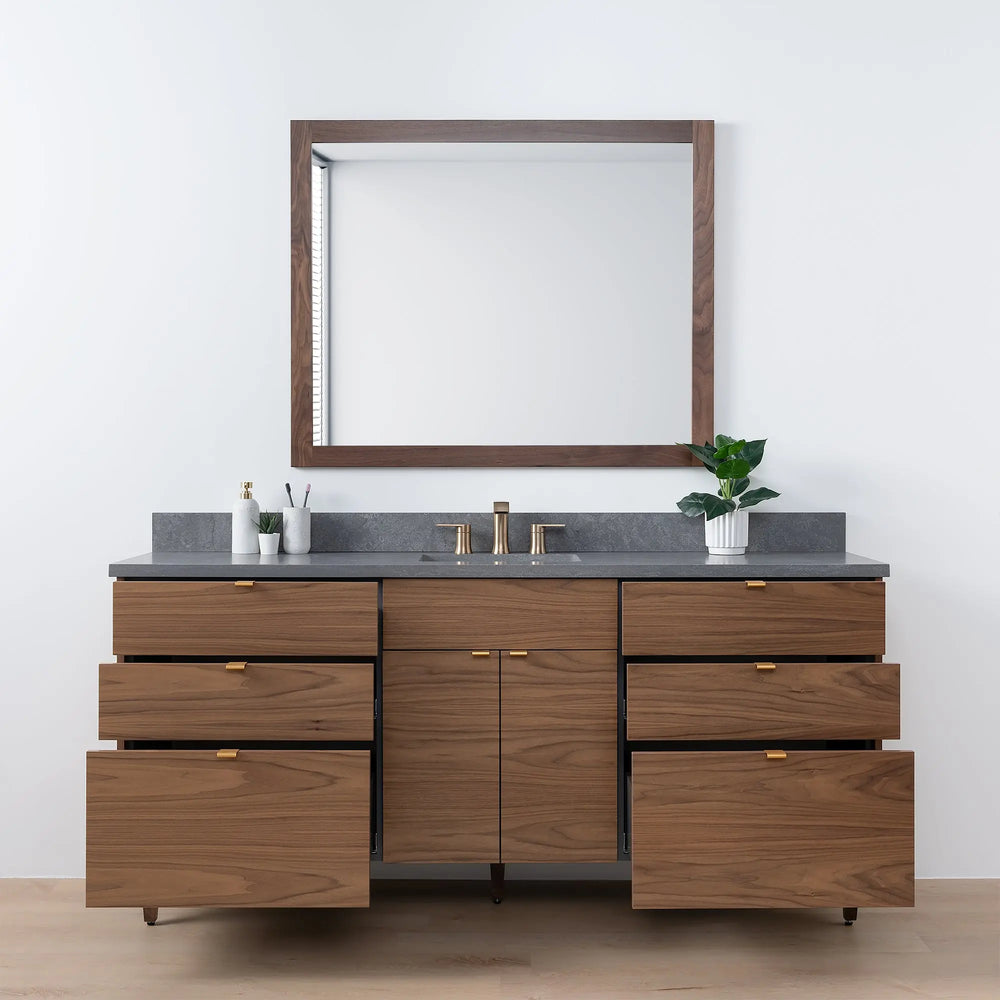 
                  
                    Austin SLIM, 72" Teodor® Modern American Black Walnut Vanity Teodor Bathroom VanityCanada
                  
                