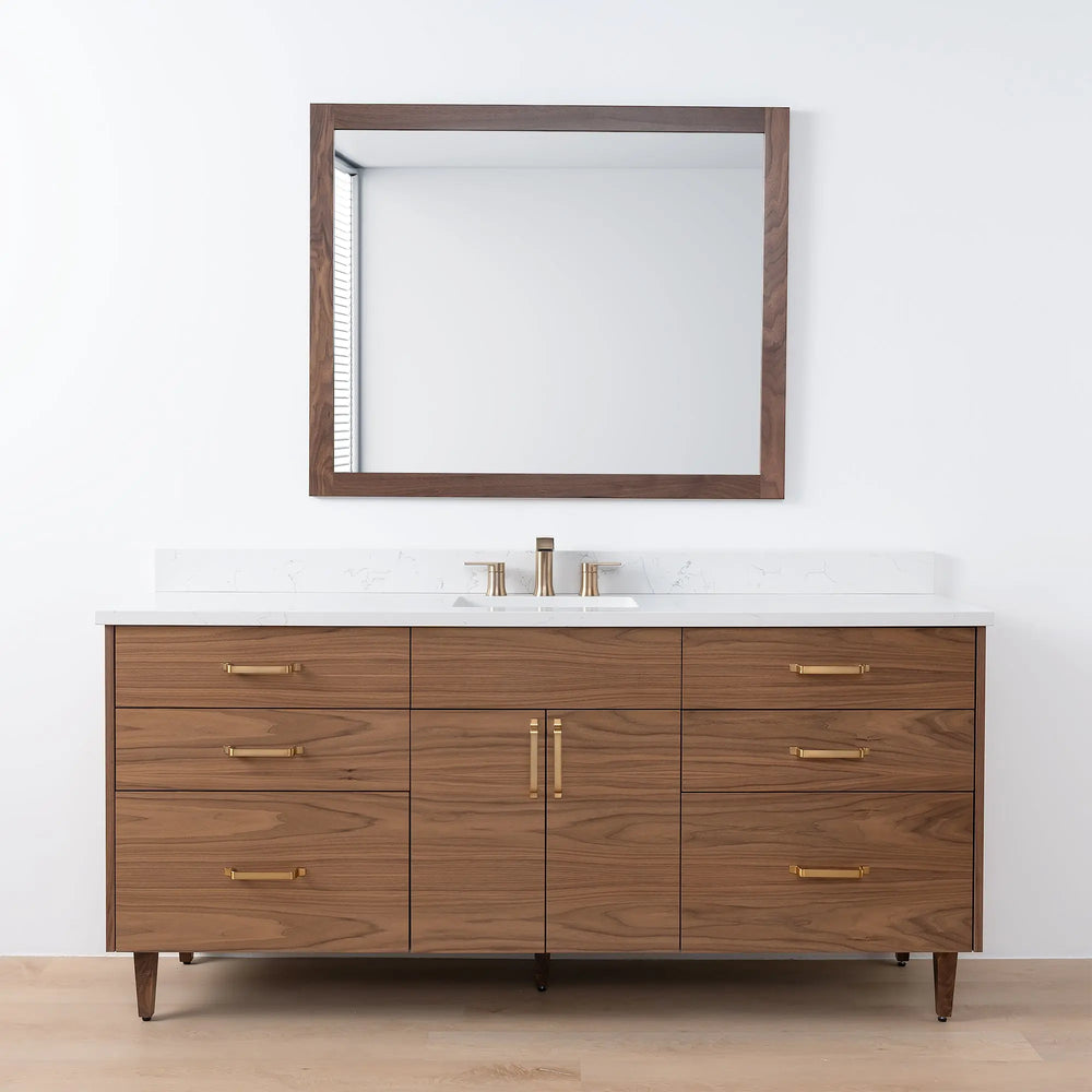 
                  
                    Austin SLIM, 72" Teodor® Modern American Black Walnut Vanity Teodor Bathroom VanityCanada
                  
                