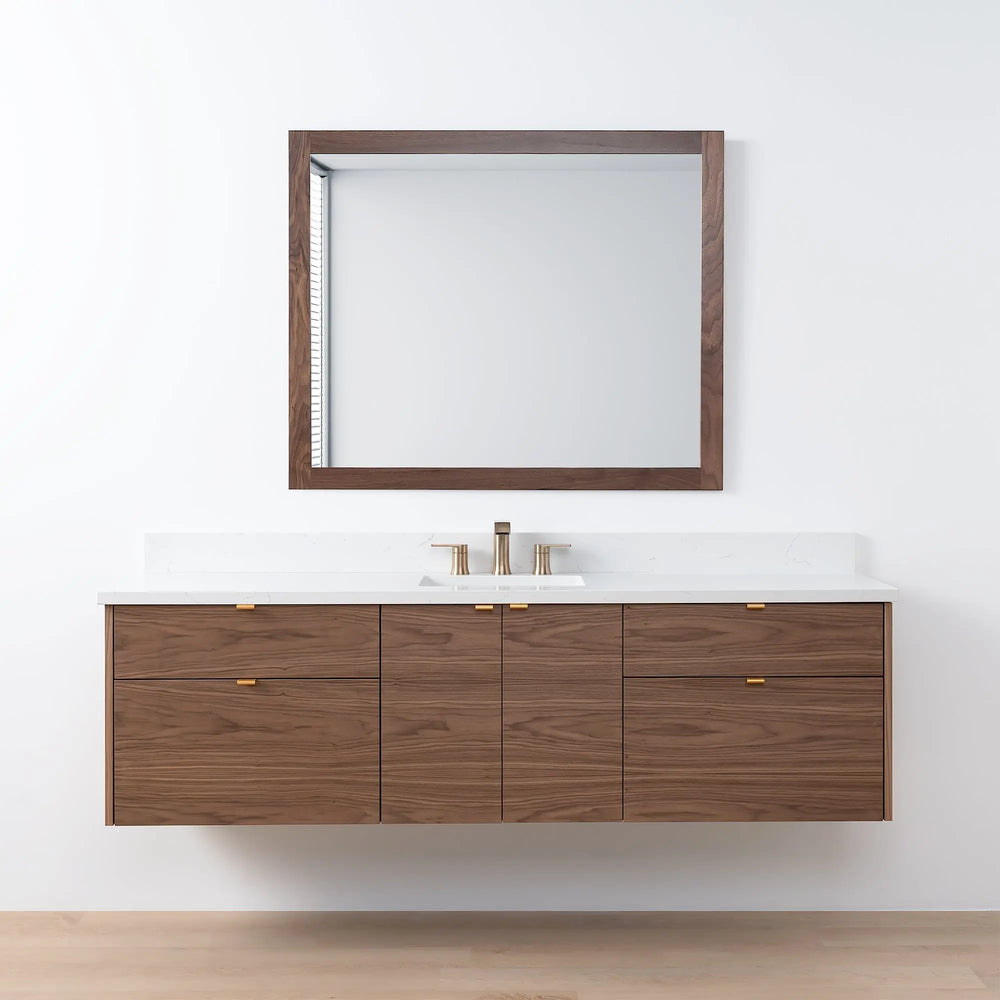 
                  
                    Austin SLIM, 72" Teodor® Modern Wall Mount American Black Walnut Vanity Teodor Bathroom VanityCanada
                  
                