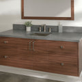 
                  
                    Austin Stainless SLIM 60" Wall Mount American Black Walnut Bathroom Vanity Teodor Bathroom Vanity Canada
                  
                