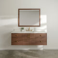 
                  
                    Austin Stainless SLIM 60" Wall Mount American Black Walnut Bathroom Vanity Teodor Bathroom Vanity Canada
                  
                