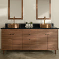 
                  
                    Austin Stainless SLIM 72" American Black Walnut Bathroom Vanity, Double Sink Teodor Bathroom Vanity Canada
                  
                