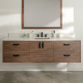 
                  
                    Austin Stainless SLIM 72" Wall Mount American Black Walnut Bathroom Vanity Teodor Bathroom Vanity Canada
                  
                