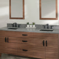 
                  
                    Austin Stainless SLIM 72" American Black Walnut Bathroom Vanity, Double Sink
                  
                