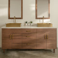 
                  
                    Austin Stainless SLIM 72" American Black Walnut Bathroom Vanity, Double Sink Teodor Bathroom Vanity Canada
                  
                
