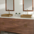 
                  
                    Austin Stainless SLIM 72" American Black Walnut Bathroom Vanity, Double Sink
                  
                
