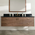 
                  
                    Austin Stainless SLIM 72" Wall Mount American Black Walnut Bathroom Vanity Teodor Bathroom Vanity Canada
                  
                
