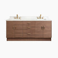 
                  
                    Austin Stainless SLIM 72" American Black Walnut Bathroom Vanity, Double Sink Teodor Bathroom Vanity Canada
                  
                