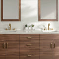 
                  
                    Austin Stainless SLIM 72" American Black Walnut Bathroom Vanity, Double Sink
                  
                